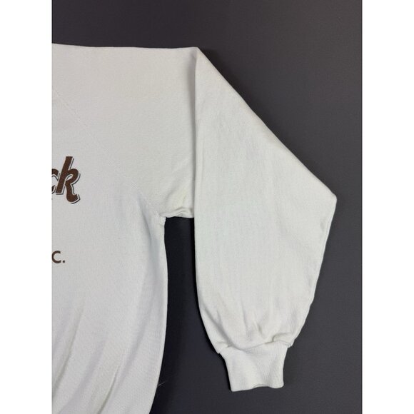 Rare Vintage 80s 90s Hard Rock Cafe Washington DC Hanes XL USA Crewneck Sweater - Picture 8 of 16